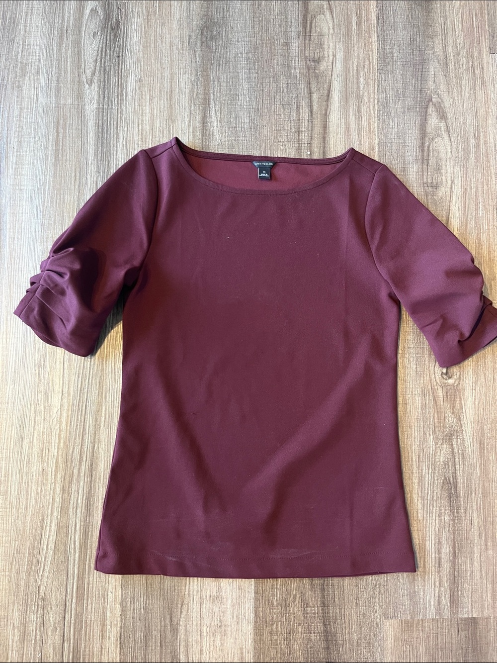 Ann Taylor Boatneck Blouse